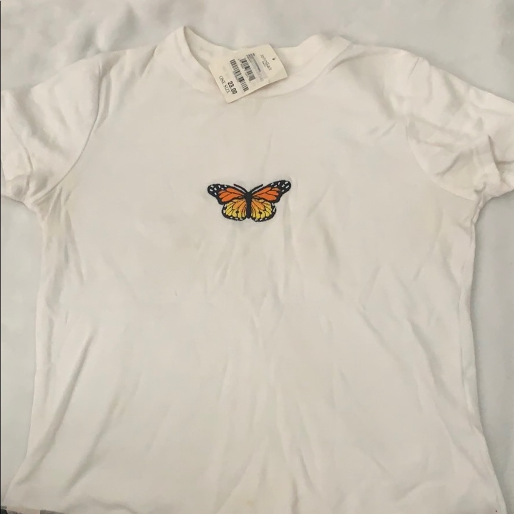 SOLD Brandi Melville Butterfly top